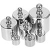 Precision Steel Calibration Weight Set Silver for Digital and Lab Scales