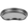 Silver Stainless Steel Lab Tray Reusable Storage Plate for Instruments