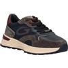 GUARDIANI Scarpe sneakers GUARDIANI LEVANTE da uomo in camoscio GM62001