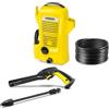 Kärcher Idropulitrice K 2 Universal Edition, Pressione max. 110 bar, Portata 360 l/h, Area di lavoro 20 m²/h, Filtro acqua, Pistola e Tubo Alta Pressione 3m, Ugello rotante