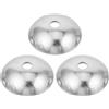 3Pcs High Strength Steel Cable Connectors for Home Gym Accessories Silver