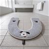 Comodo Copri Sedile per wc Lavabile Peluche Scaldabagno per Uso per freddo