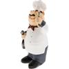 Statua Da Cuoco In Resina A Forma Di Ornamenti Da Cucina A Forma Di Cuoco