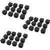 No 36 PZ 15mm x 15mm Tappi Quadrati Nel Plastica Inserti per Tubi Inserti di C2225