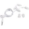 No Water Auricolare In-Ear Per Cuffie Per Mp3 Mp4 Underwater Bianca Z4J19228