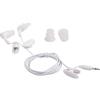 No 2X(Water Auricolare In-Ear Per Cuffie Per Mp3 Mp4 Underwater Bianca K1V3)3571
