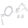 No Water Auricolare In-Ear Per Cuffie Per Mp3 Mp4 Underwater Bianca Q8N75692