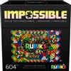 Spin Master Games Rubik's Cube, Rubik's Impossible, Lenticular Jigsaw Puzzle of 604 Pieces, Ages 1