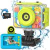 MACCHINA FOTOGRAFICA IMPERMEABILE PER BAMBINI 1080P FOTOCAMERA SUBACQUEA DIVERTE