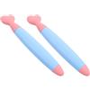 2Pcs Kids Educational Cartoon Stylus Pens for Tablet Use