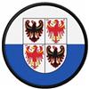 Patch Ecusson Bandiera Italia Trentino Alto Adige Stampa Termoadesiva Rotonda
