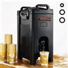 VEVOR Distributore Bevande Isotermico Distribuzione Bevande Calda/Fredda 18,9L