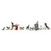 Woodland scenics Cani E Gatti - Scala N (12 Pezzi) Woodland Scenics A2140