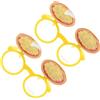 Reusable ABS Pizza Eyeglasses Party Essential Valentine Day Decor