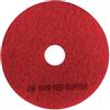 3M 3 m Red buffer Pad 5100, Floor buffer, Machine use (case of 5), 18, Red, 5