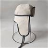per cappello Sauna Feltro Lana Per Casa Vapore Unisex Steam Cap Mento Regolabile