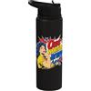 Girl Power Retro Kunst Selbstliebe State One Woman Army Comic Pop Art forza autostima Stainless Steel Insulated Water Bottle
