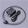 Optical Audio to Analog Converter Compact Aluminum Metal Digital to Analog Audio