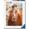 Ravensburger RVB12001901 Puzzle da 500 Pezzi - Puppies Collection: Gattino e Cav