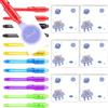 16/32pcs Invisibile Inchiostro Penna E Notebook Magico Compleanno Festa Idea