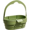 Cestello Scarico Cucina Pieghevole da Appendere Design con Rete Estraibile 17,5x