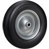 Relaxdays Ruota per carriola 4.80 4.00-8 Pneumatico anti-panne Cerchione in acciaio