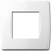 Tem Os20Pw-U Placca Soft per Prese con Interruttore, Bianco Lucido 2 M