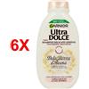 ULTRADOLCE 6 X Garnier Ultra Dolce Shampoo Delicatezza D'avena 250 Ml