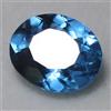 Senza marchio Pietra preziosa ovale 14x10 mm tormalina indicolite brasiliana certificata na...