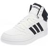 Adidas Hoops 3.0 Mid Bianco - Uomo Scarpe Sneakers Sportive E Lifestyle