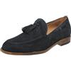Antica Cuoieria Amalfi - Mocassini Scamosciati Blu - Uomo Scarpe Mocassini