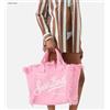 Saint Bart Borsa MC2 Saint Bart Vanity large in lino rosa invio 2gg GRATIS