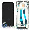 Xiaomi DISPLAY LCD XIAOMI MI 11 LITE 4G 5G ORIGINALE SERVICE PACK FRAME NERO