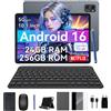 TABWEE Tablet TABWEE T20 10.1" Android 16 24GB+256GB 5000mAh 5G WiFi Con Auricolari