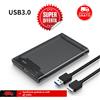 Case Esterno USB 2.0 per Disco Rigido SATA 2.5 Hard Disk Diver External Box Nero