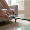 Protezione per bordi in PVC trasparente, Coprimbordi per vetro, per la casa