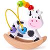 Bigjigs Toys Rocking Bead Frame (Cow)