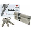 Cisa 0A3S117012 Cilindro a profilo europeo ASTRAL SIGILLO, Ottone, 30/50 mm