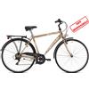 TORPADO Bici Torpado UOMO CITY BIKE ALBATROS T480 cambio shimano TZ50 6V SABBIA ACCIAIO