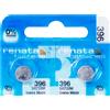 Renata 2 x Renata 396 Pila Batteria Orologio Mercury Free Silver Oxide SR726SW 1.55V