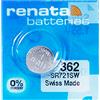 Renata 362 Pila Batteria Orologio Mercury Free Silver Oxide SR721SW Swiss 1.55V