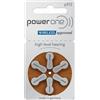 Powerone 6 x Powerone P312 Pile Batterie per Apparecchi Acustici Hearing Aid Batteries