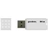 Goodram PEN Drive 64 GB Goodram USB2.0 (UME2-0640W0R11) White Bianco