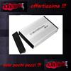 CASE BOX HDD ESTERNO x HARD DISK 3.5 SATA USB 3.0 ALLUMINIO ALIMENTATORE grigio
