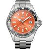 Orient Orologio Automatico ORIENT KAMASU MAKO GMT RA-BC0004Y30B Arancio Sub 200mt