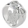 ROBERTO GIANNOTTI Anello ANGELI GIA102 Argento 925% Fiocco Swarovski Charm