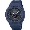 Casio Orologio Solare CASIO G-SHOCK GA-B2100-2AER Silicone Blu Sub 200mt Bluetooth