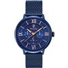Pierre Lannier Orologio Uomo PIERRE LANNIER 255F466 Bracciale Acciaio Blu Mesh