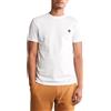 Timberland T-Shirt Girocollo da Uomo Dunstan River Bianca Taglia XXL Cod A2BP...