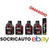 MOTUL 4 Lt Olio Motul 300V Factory Line Road Racing Olio 100% Sintetico 10W40+OMAGGIO